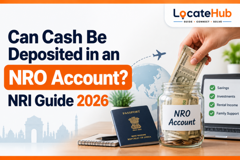 Can an NRI Deposit Cash in an NRO Account? Cash Deposit Rules 2026 Can an NRI Deposit Cash in an NRO Account